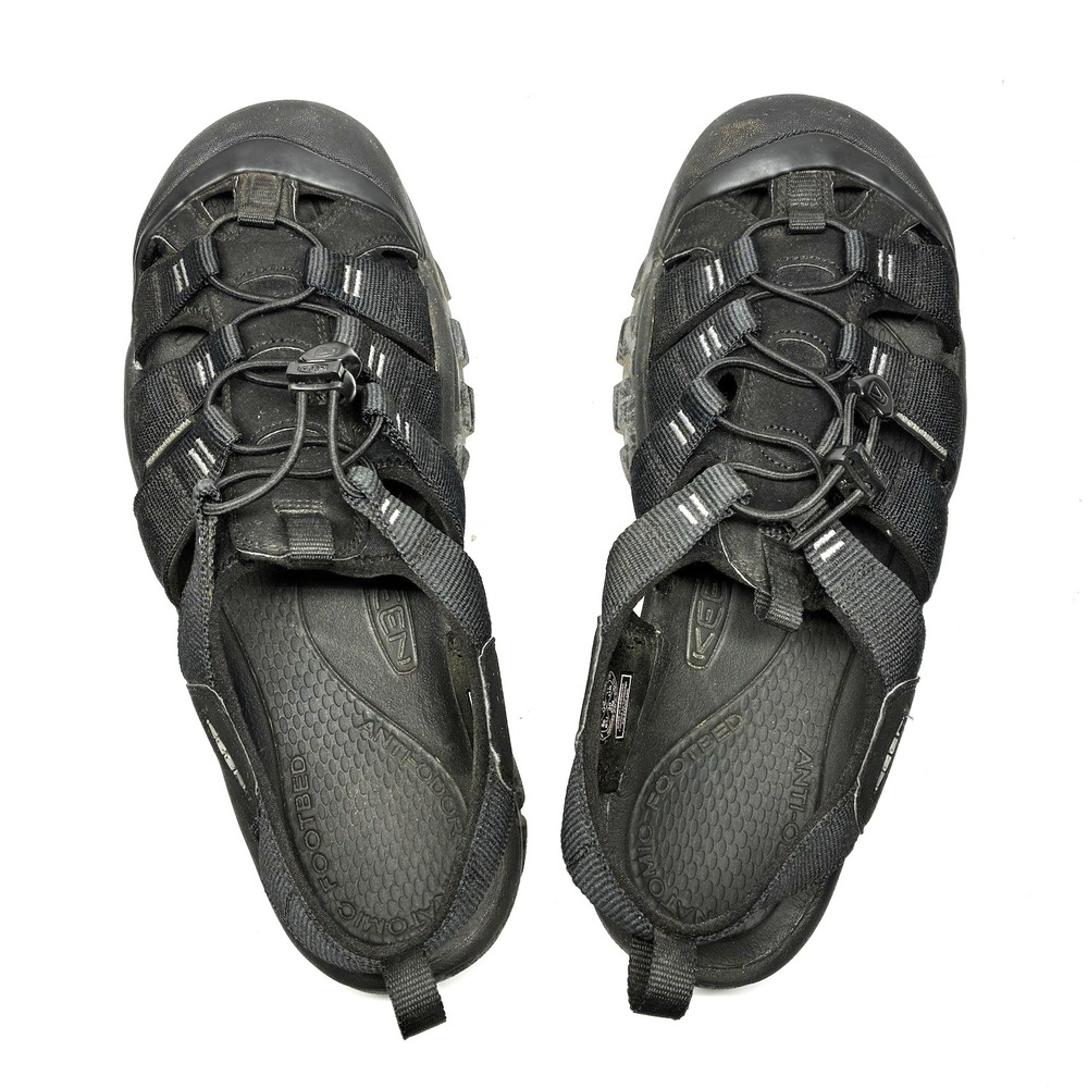 KEEN Newport H2 Black Waterproof Hybrid Sandal Water Shoes Mens 12 Trail Hiking - Picture 5 of 10